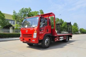 這款國(guó)六挖機(jī)平板運(yùn)輸車很火，關(guān)注沒？